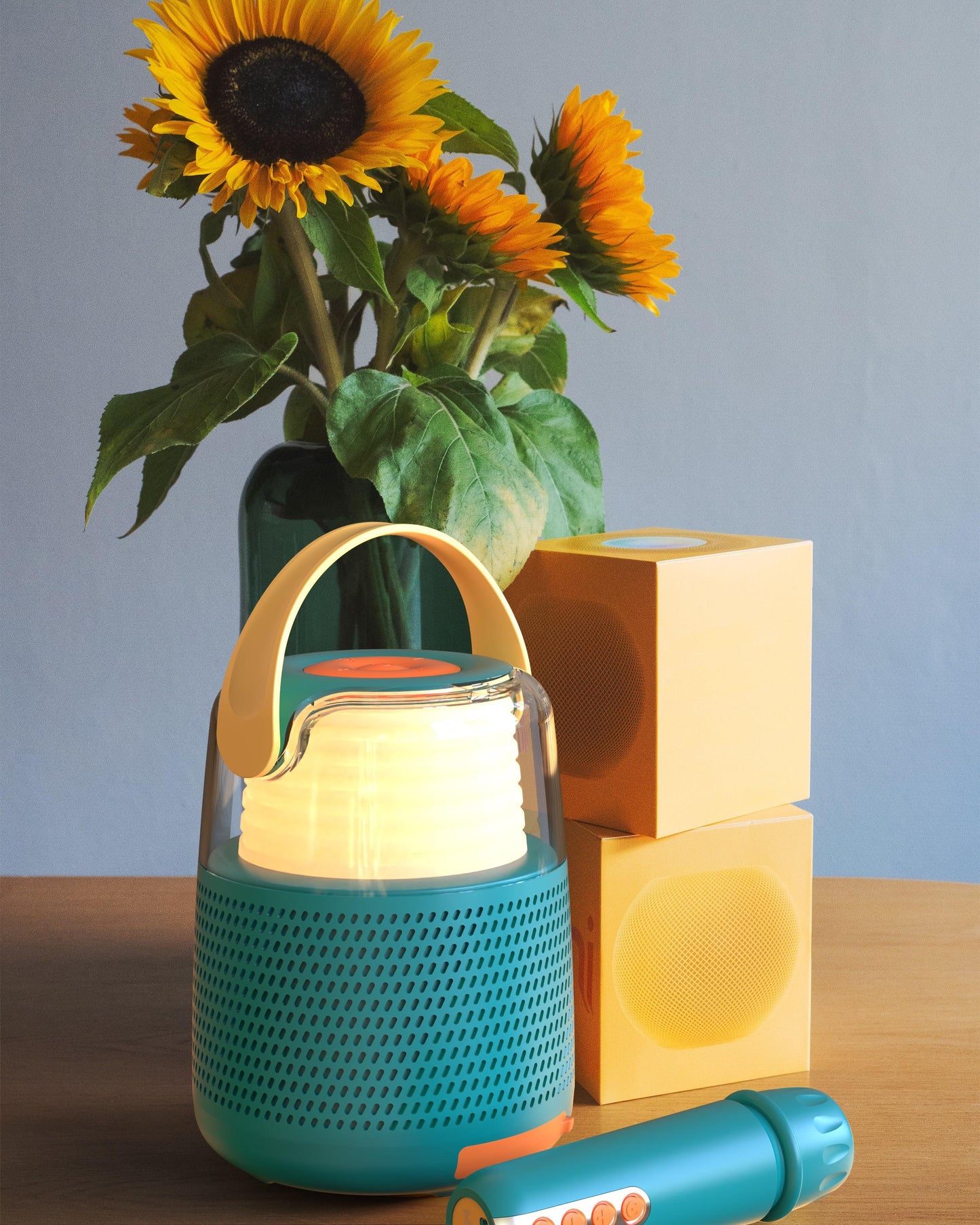 Speaker & Karaoke KS-80 - BLUE