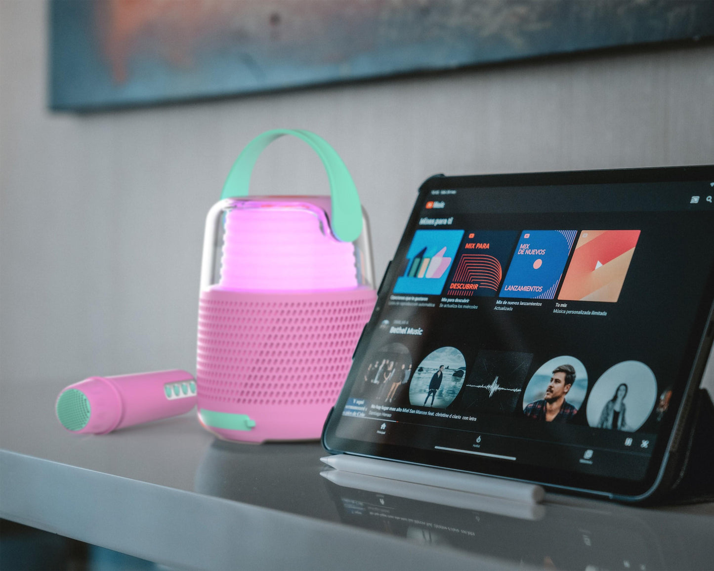 Enceinte & Karaoké KS-80 - ROSE