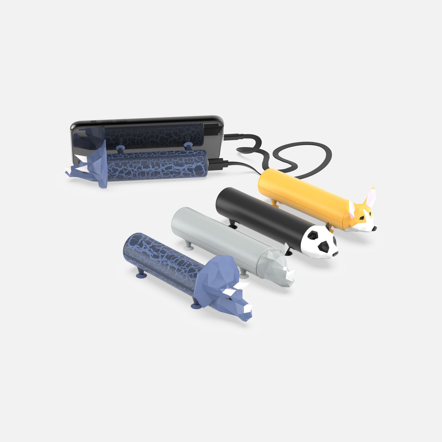 Power Pets Dino external batteries