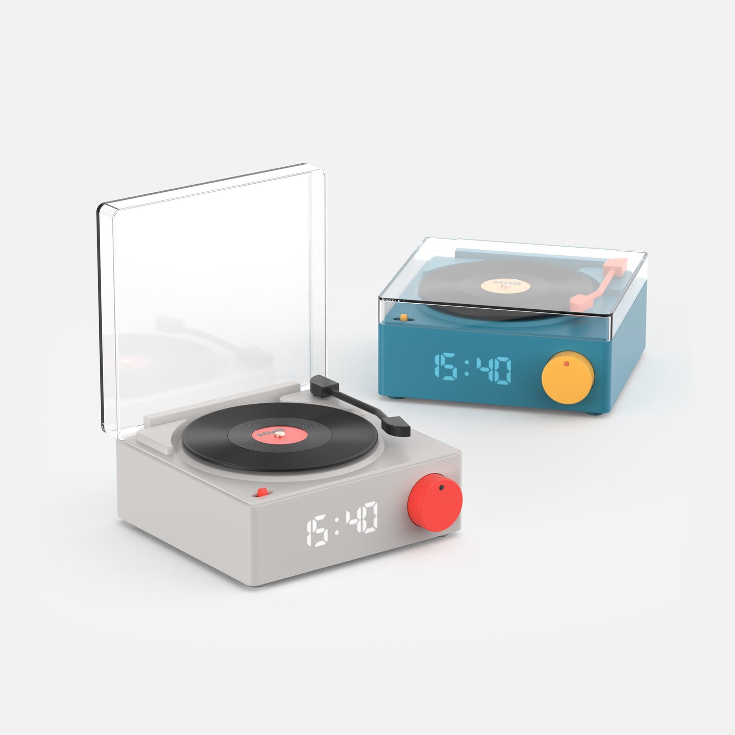 VS-80 Speaker & Alarm Clock - GREY