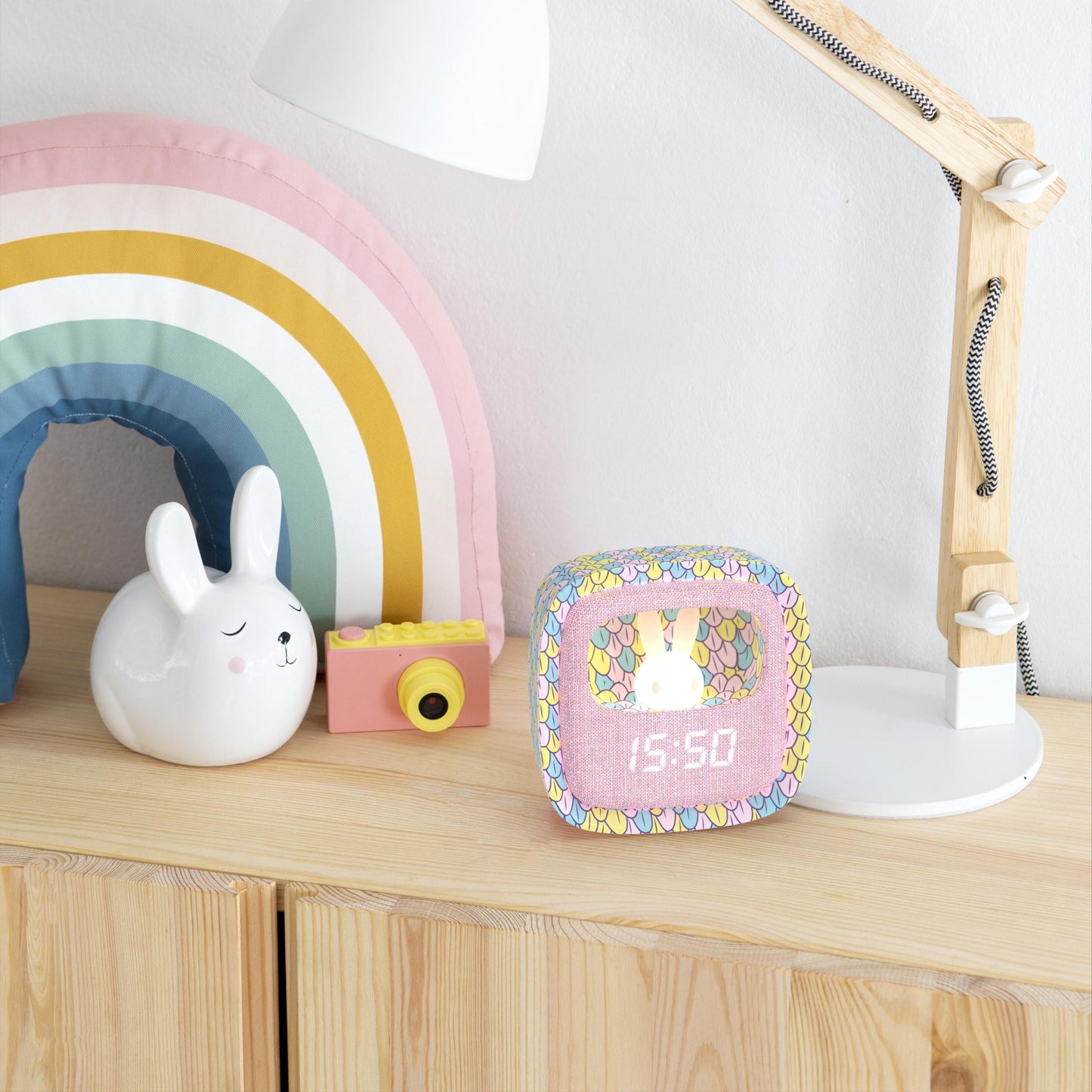 Billy Clock Rainbow Mermaid