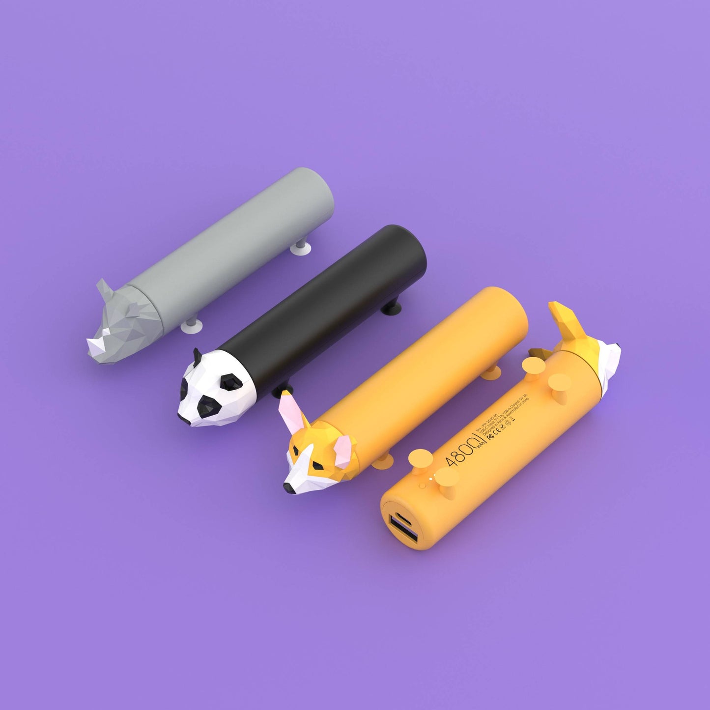 Power Pets Corgi external batteries
