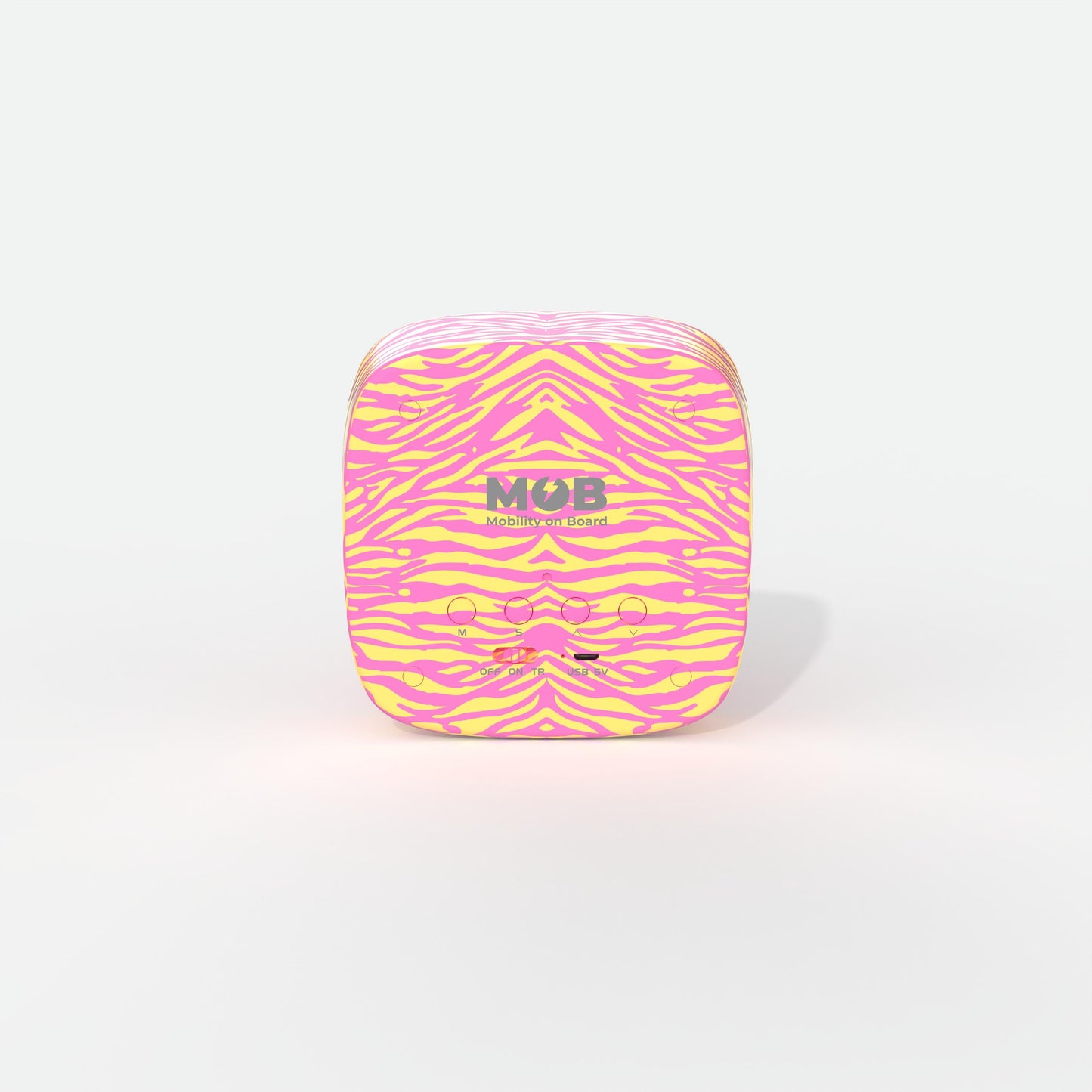 Billy Clock Pink Zebra