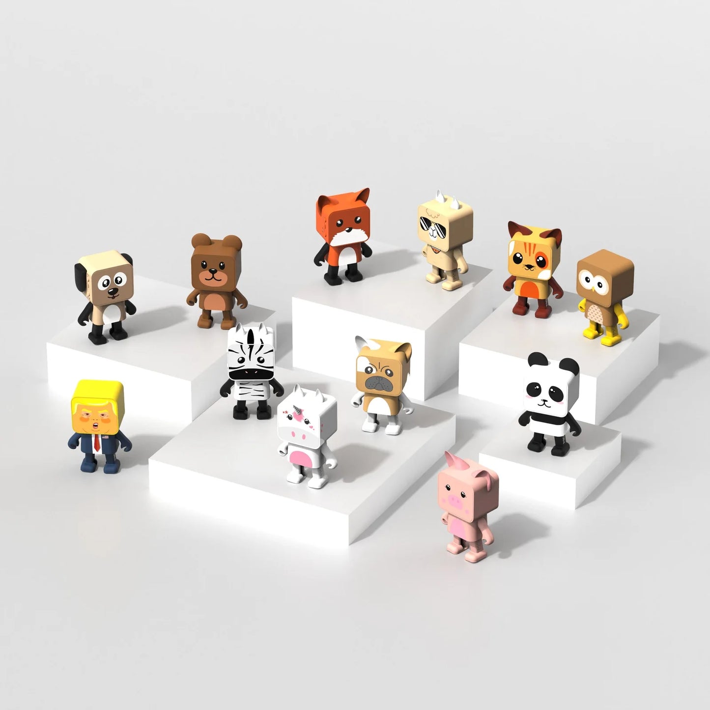 Tanzender Tier-Panda