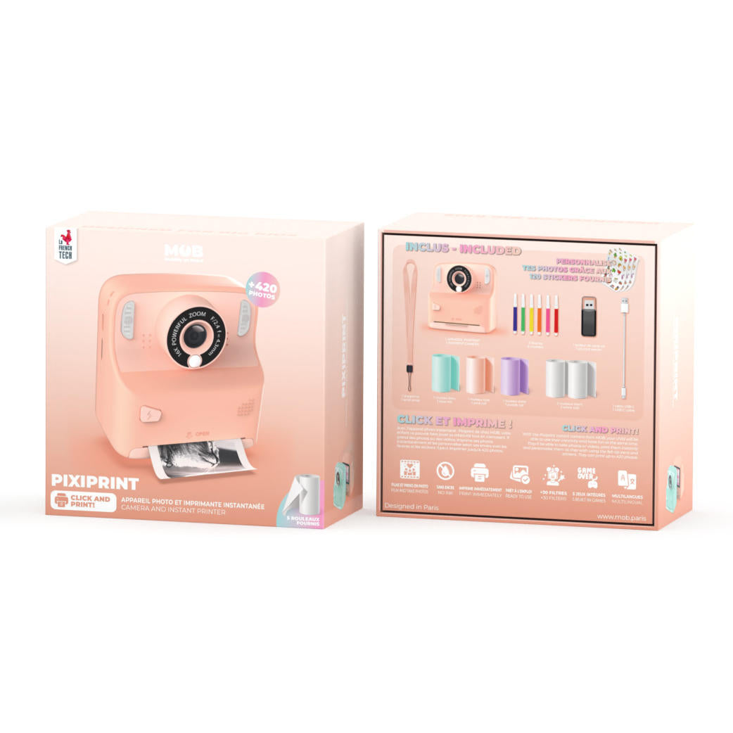 Pixiprint Pink Camera