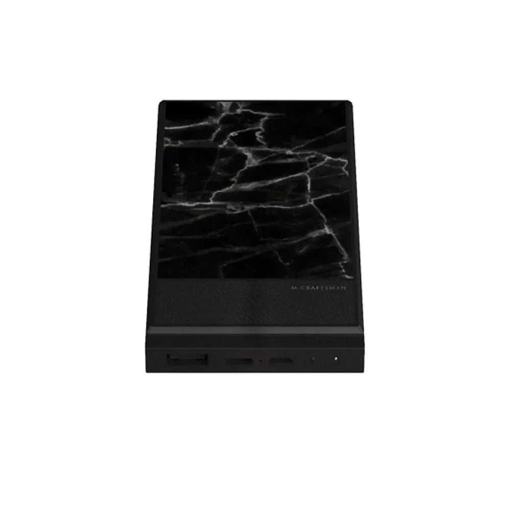 Power Bank - Marble Black 10000 mAh