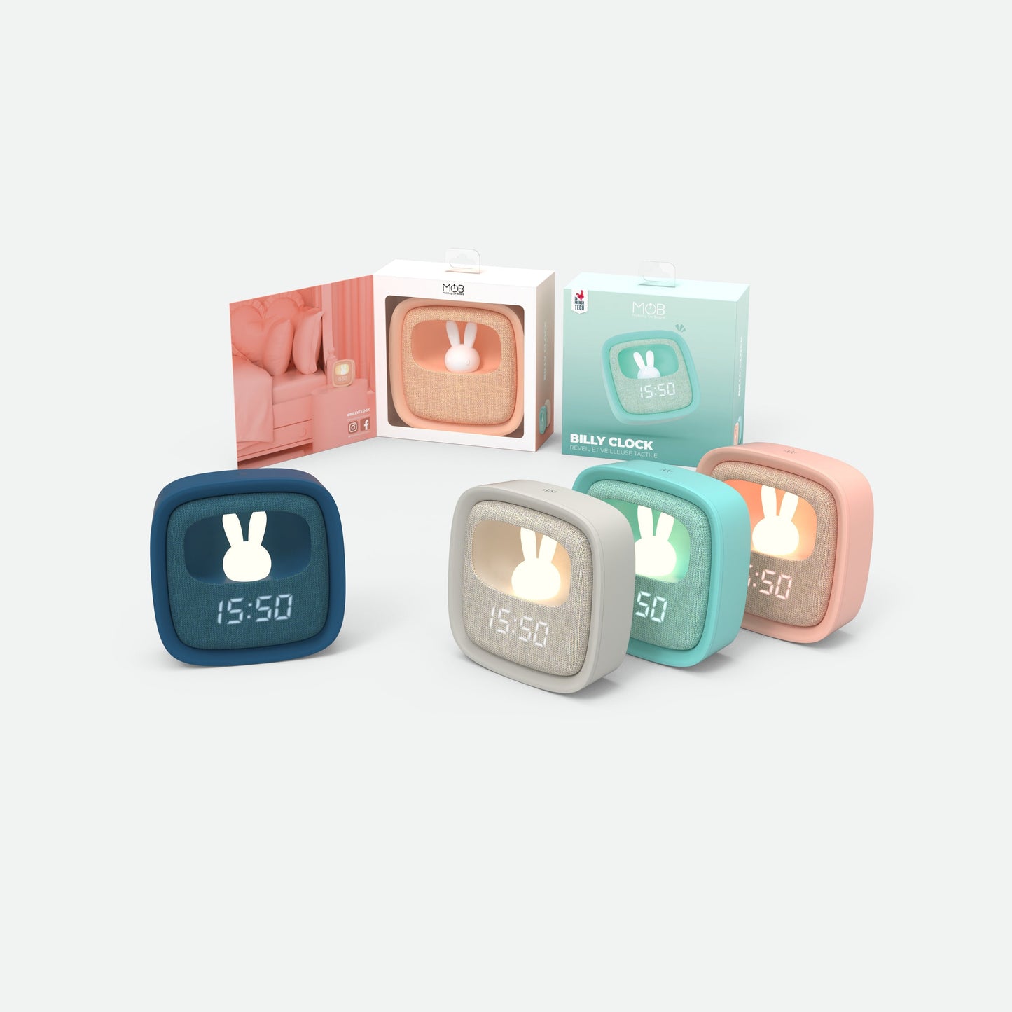 Billy Clock Turquoise