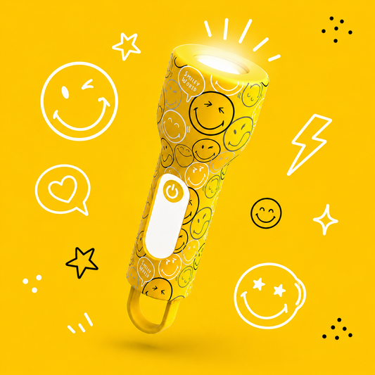GLOWY SMILEY - YELLOW