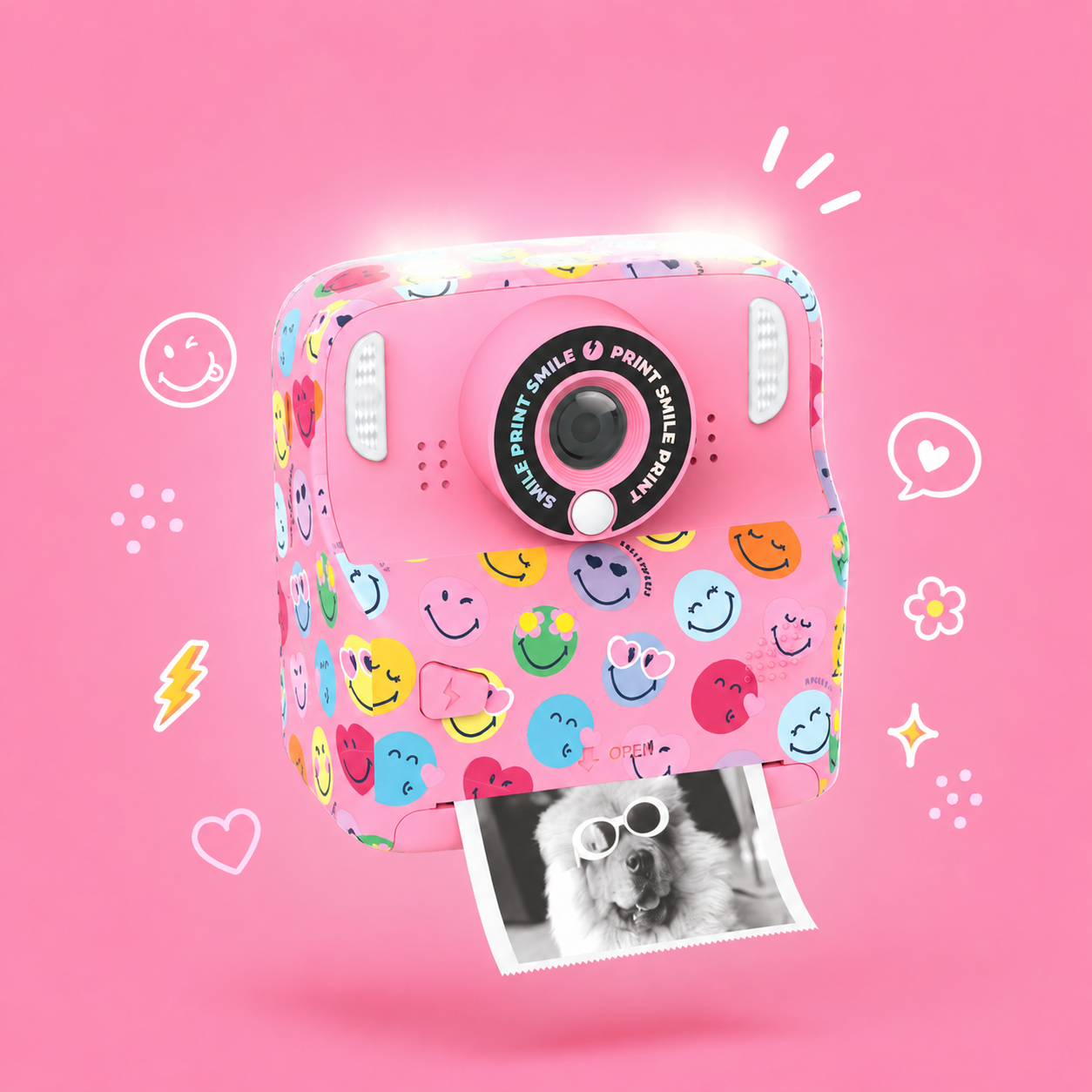 Kamera PIXISMILEY - Rosa