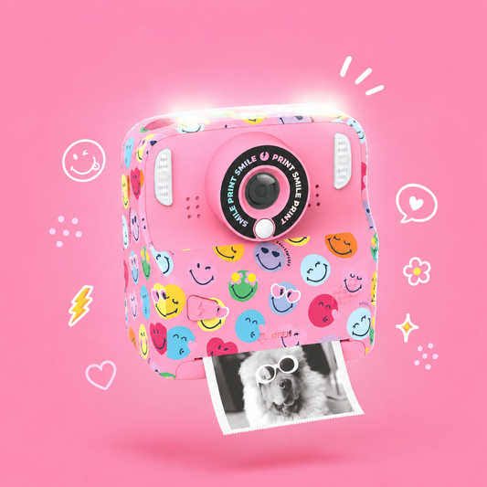 PIXISMILEY Camera - Pink