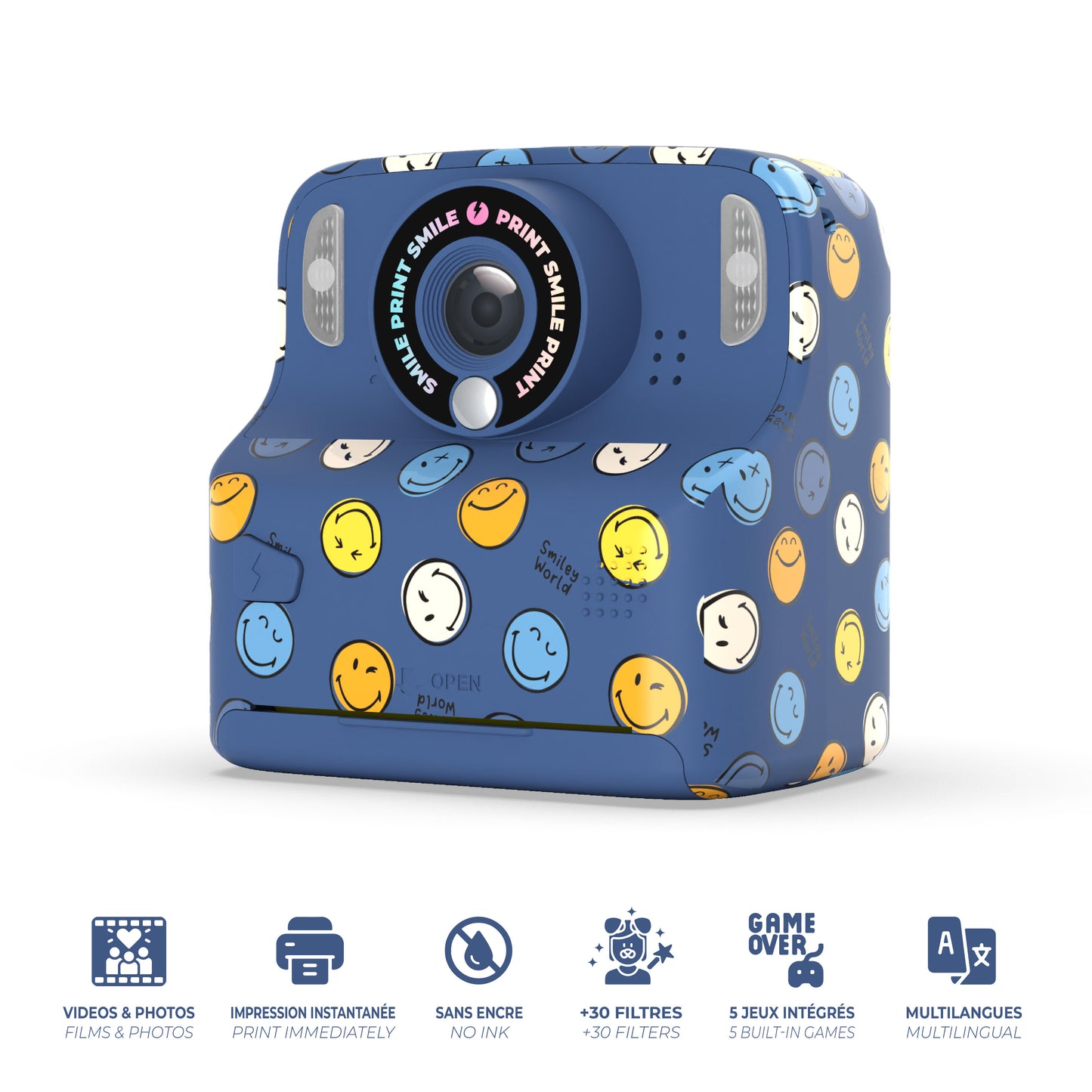 Camera PIXISMILEY - Bleu