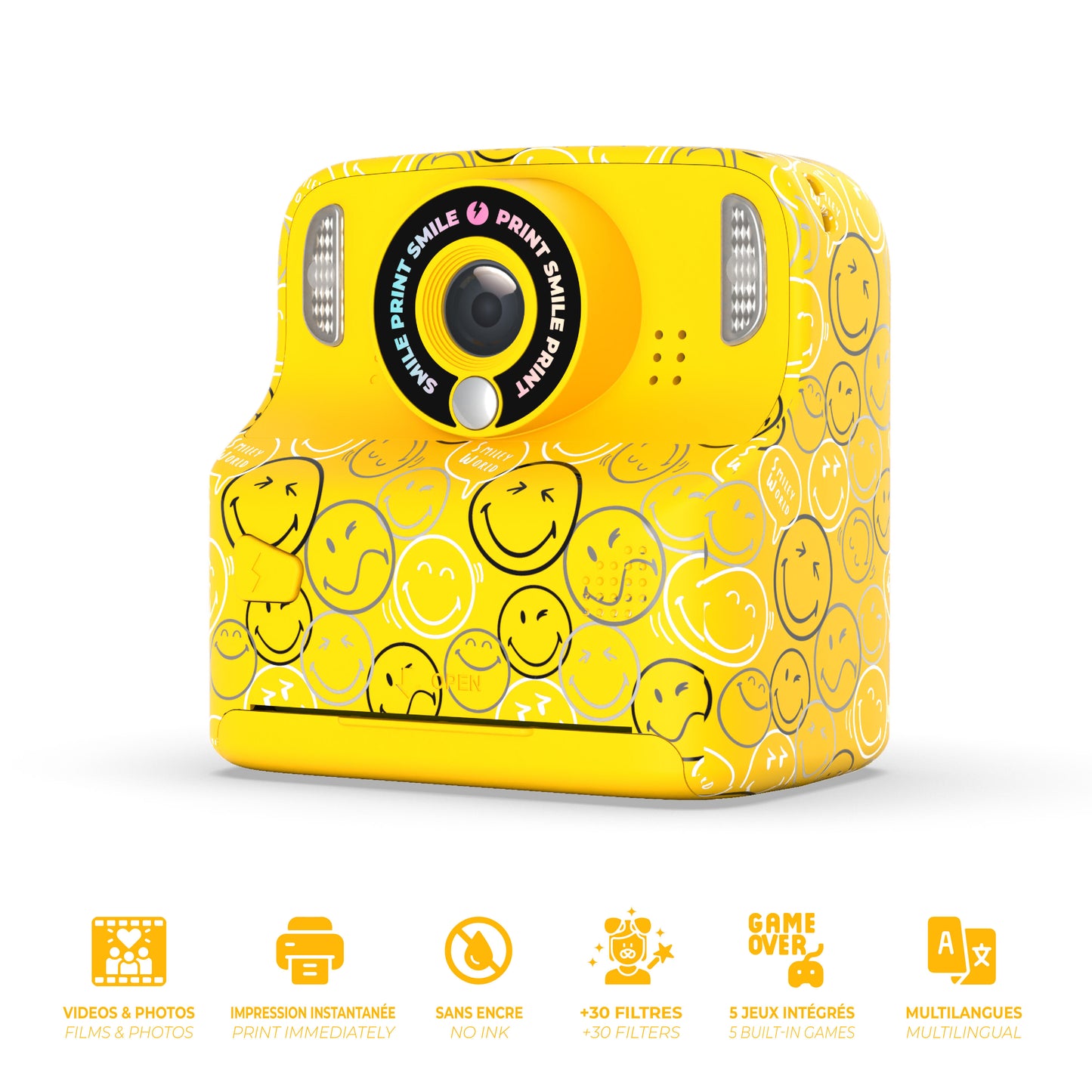 Camera PIXISMILEY - Jaune