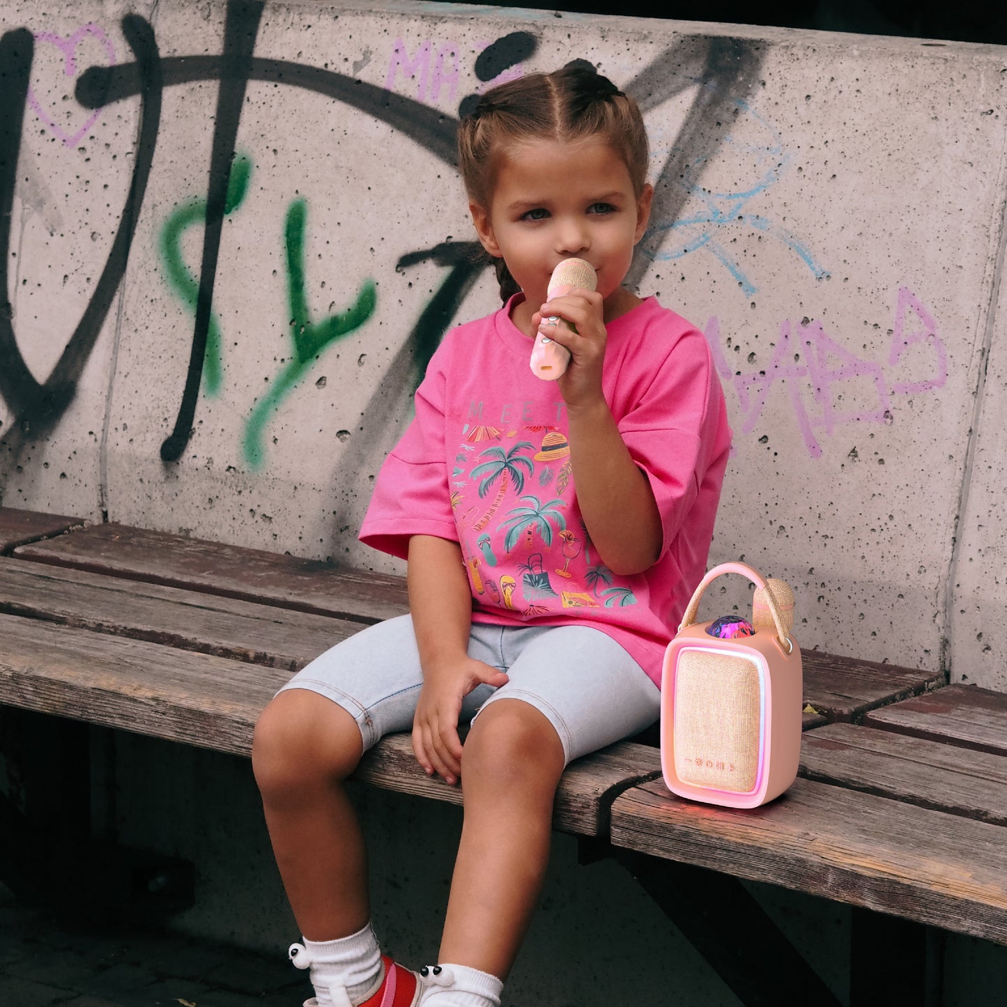 Luminous Speaker &amp; Karaoke - SINGY PARTY ROSE