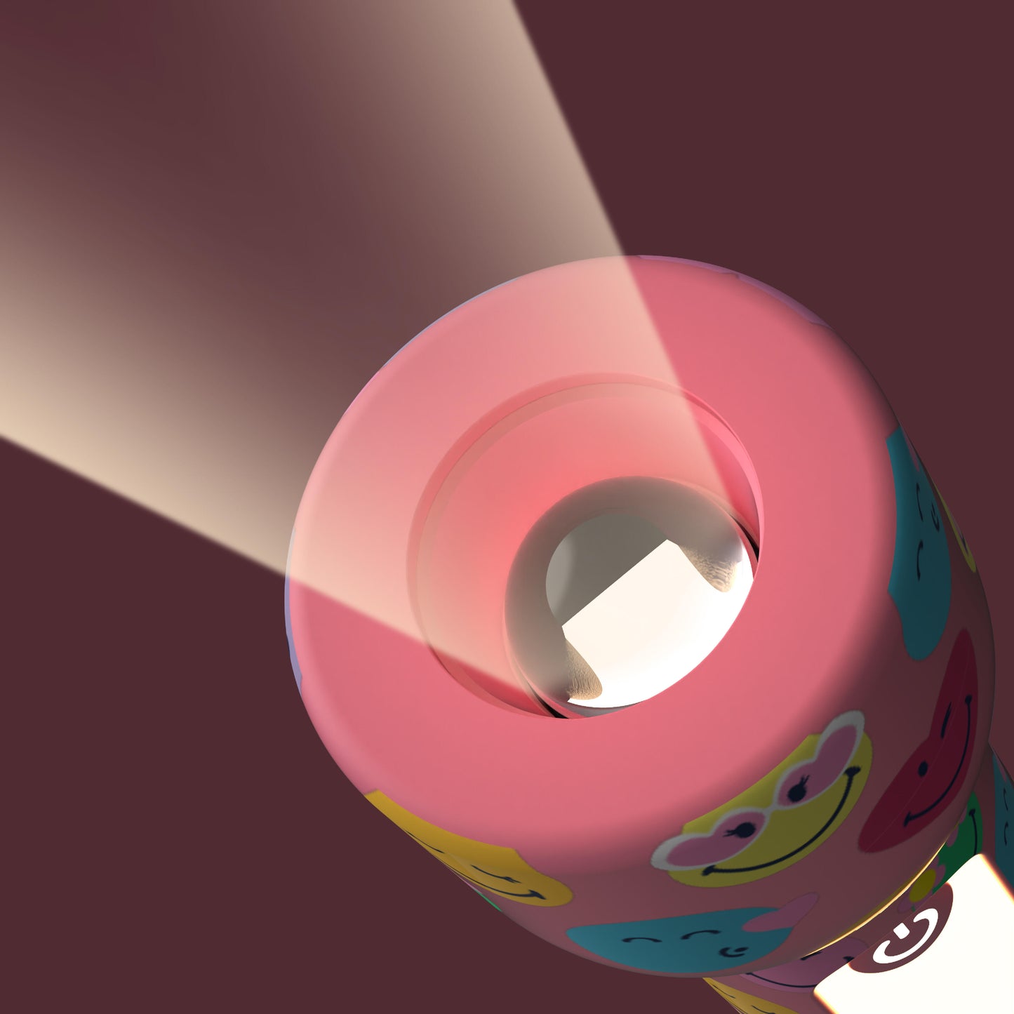 GLOWY SMILEY - ROSE