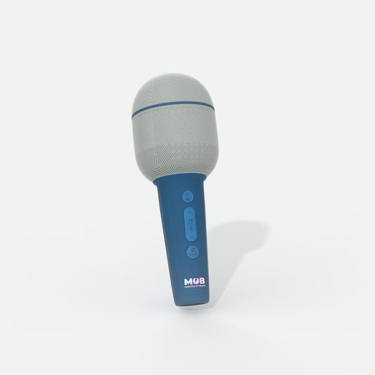 Groovy Navy Karaoke Microphone